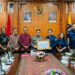 Bupati Badung dan jajaran saat menerima penghargaan dari BKN. -IST