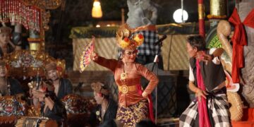 Duta Kabupaten Badung dalam Utsawa (Parade) Joged Bumbung Tradisi pada ajang Pesta Kesenian Bali (PKB) XLVIII Tahun 2026. -IST