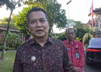 Bupati Jembrana I Made Kembang Hartawan. -BALITOPIK.COM