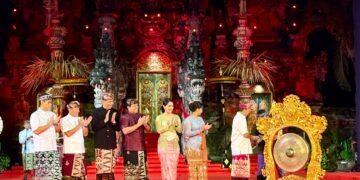 Gubernur Bali Wayan Koster saat membuka PKB 2026. -BALITOPIK.COM