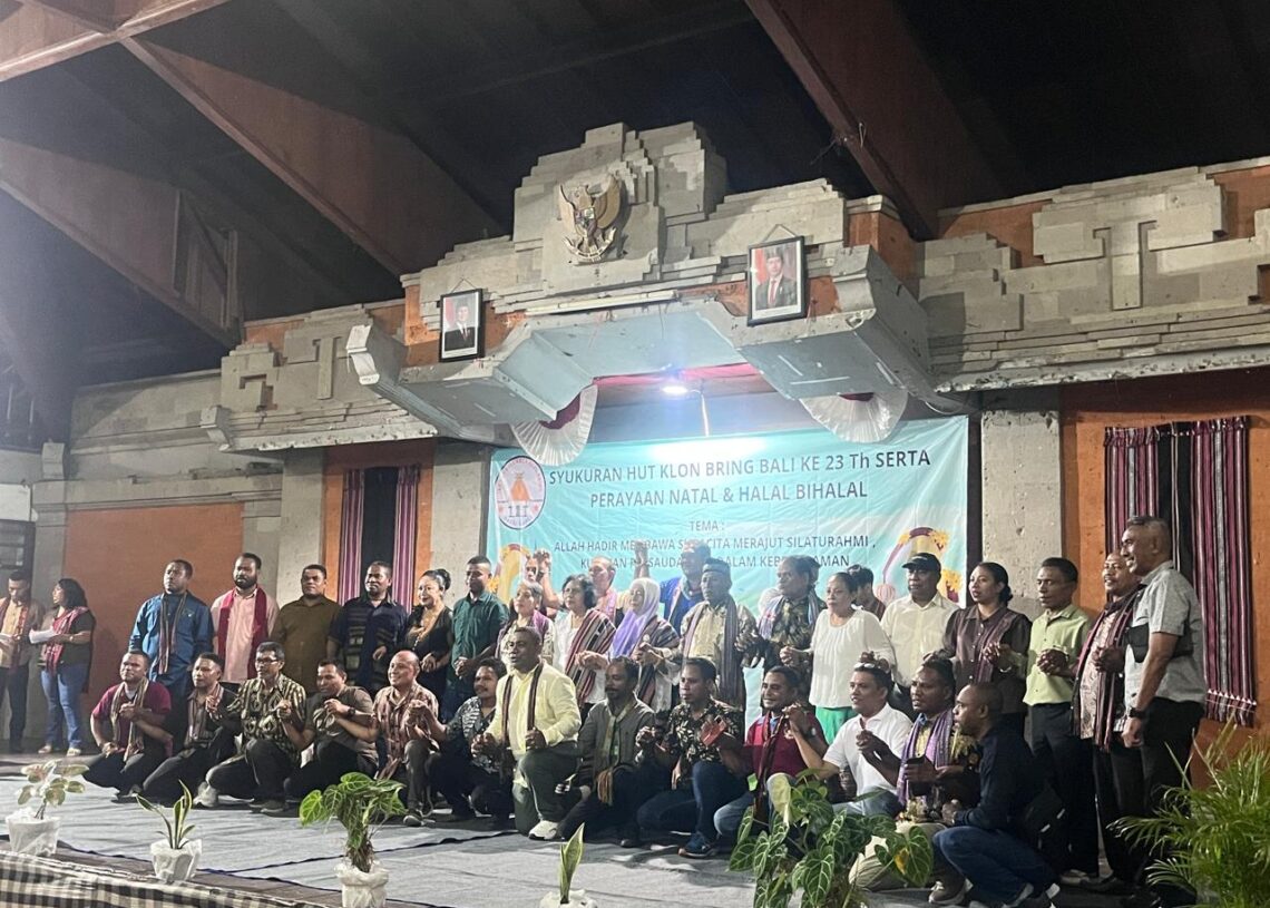 Suasana perayaan Hari Ulang Tahun (HUT) ke-23 Perkumpulan Keluarga Klon Bring Bali. -BALITOPIK.COM