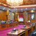 Gubernur Bali Wayan Koster saat memimpin rapat koordinasi. -BALITOPIK.COM