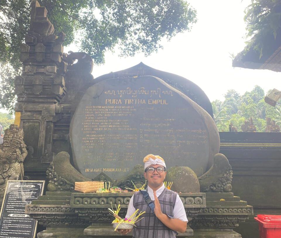 Ketua Departemen Pendidikan dan Kebudayaan Pimpinan Pusat Kesatuan Mahasiswa Hindu Dharma Indonesia (PP KMHDI), I Dewa Gede Darma Permana, S.Pd., M.Pd. -BALITOPIK.COM