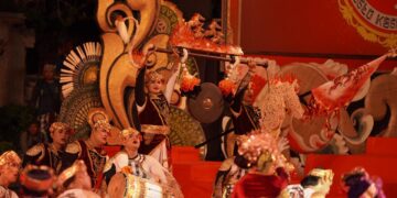 Duta Kabupaten Badung kembali menunjukkan kualitasnya di ajang Wimbakara (Lomba) Balaganjur Remaja Pesta Kesenian Bali (PKB) XLVIII Tahun 2026. -IST