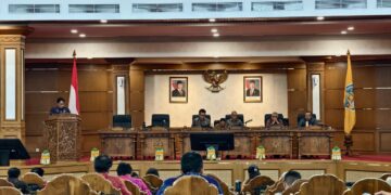 Suasana Rapat Paripurna ke-41 Masa Persidangan III Tahun Sidang 2025-2026 DPRD Provinsi Bali, Jumat (19/6/2026). -BALITOPIK.COM