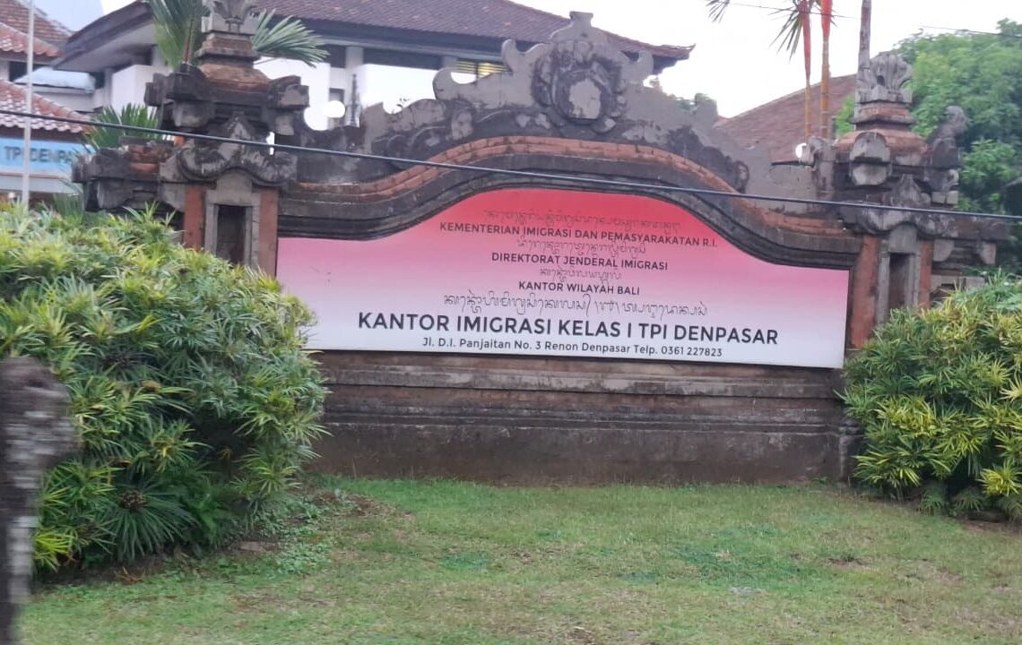 Kantor Imigrasi Kelas I TPI Denpasar. -BALITOPIK.COM