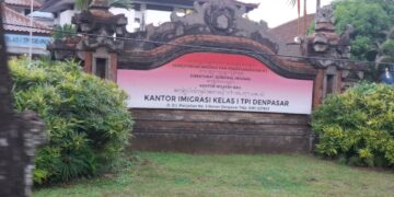 Kantor Imigrasi Kelas I TPI Denpasar. -BALITOPIK.COM