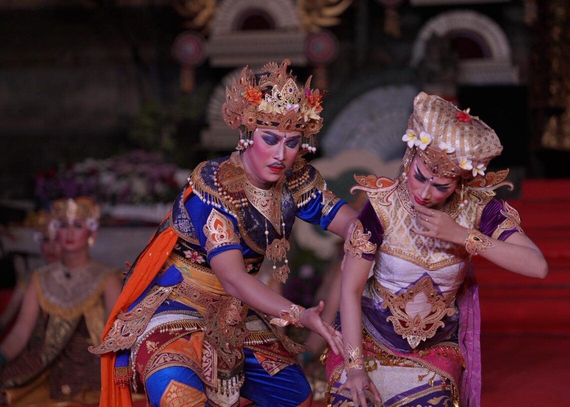 Penampilan Janger Tradisi Remaja Duta Kabupaten Badung pada ajang Pesta Kesenian Bali (PKB) XLVIII Tahun 2026. -IST