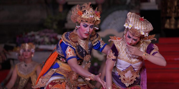 Penampilan Janger Tradisi Remaja Duta Kabupaten Badung pada ajang Pesta Kesenian Bali (PKB) XLVIII Tahun 2026. -IST
