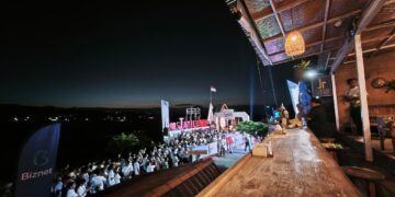 Pelepasan peserta Bali Tourism Run 2026 di Jatiluwih. -BALITOPIK.COM