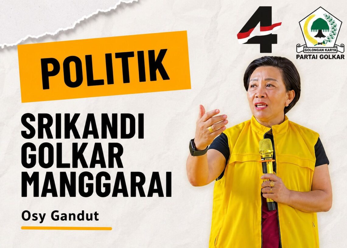 Ketua DPD II Partai Golkar Kabupaten Manggarai, Osy Gandut. -BALITOPIK.COM