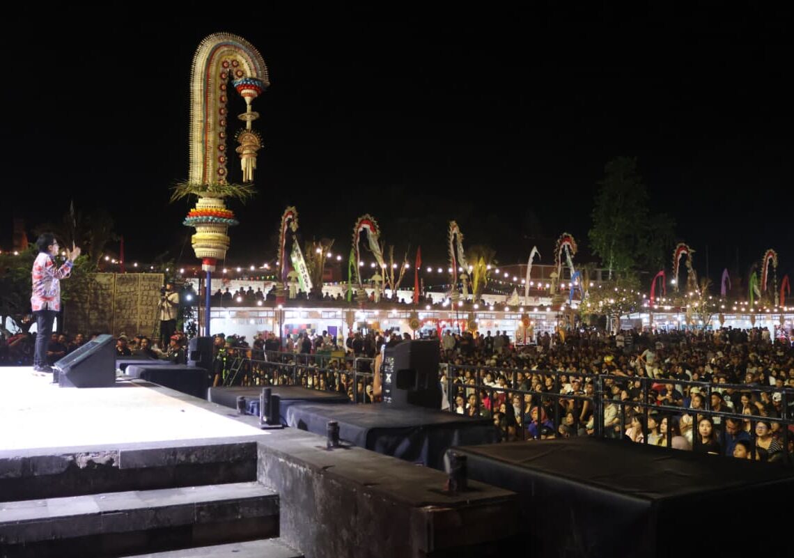 Giri Prasta menutup Karangasem Festival 2026 dengan capaian transaksi UMKM mencapai Rp1,445 miliar