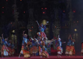 Penampilan Duta Kabupaten Badung pada Parade Gong Kebyar Anak-anak Pesta Kesenian Bali (PKB) ke-48 Tahun 2026. -IST