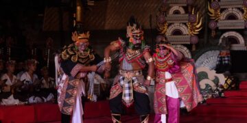 Duta Kabupaten Badung dari Sanggar Tari dan Tabuh Prabha Semara Jaya saat tampil di PKB 2026. -IST