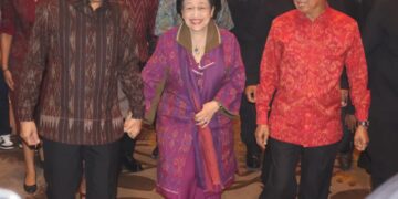 Presiden ke-5 Republik Indonesia sekaligus Ketua Umum PDI Perjuangan, Prof. Dr. (H.C.) Megawati Soekarnoputri, menghadiri penutupan Bulan Bung Karno Tahun 2026 yang digelar DPD PDI Perjuangan Provinsi Bali. -IST