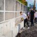 Bupati dan Wakil Bupati Badung saat meninjau proyek pengendali banjir di Kecamatan Kuta. -IST