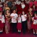 Bupati Badung I Wayan Adi Arnawa bersama Ketua Tim Penggerak (TP) PKK Kabupaten Badung Nyonya Rasniathi Adi Arnawa menghadiri Puncak Perayaan Hari Anak Nasional (HAN) “Swakarya Praba” Kabupaten Badung Tahun 2026, yang berlangsung di Balai Budaya Giri Nata Mandala, Puspem Badung, Selasa (28/07/2026). -IST