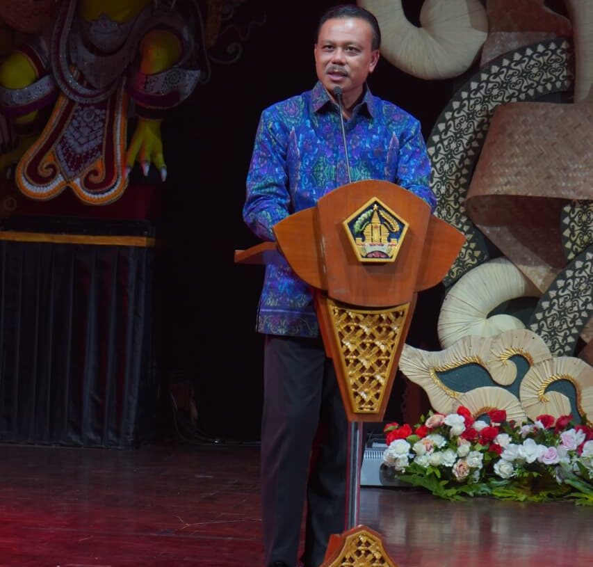 Sekretaris Daerah Provinsi Bali, Dewa Made Indra, mewakili Gubernur Bali Wayan Koster menutup Bulan Bung Karno VIII Tahun 2026. -IST