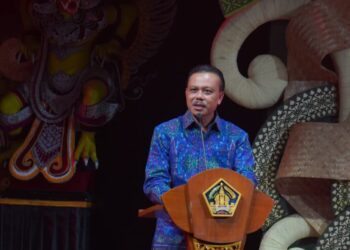 Sekretaris Daerah Provinsi Bali, Dewa Made Indra, mewakili Gubernur Bali Wayan Koster menutup Bulan Bung Karno VIII Tahun 2026. -IST