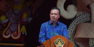 Sekretaris Daerah Provinsi Bali, Dewa Made Indra, mewakili Gubernur Bali Wayan Koster menutup Bulan Bung Karno VIII Tahun 2026. -IST