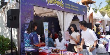 Suasana Bazaar Pelayanan Publik 2026 yang digelar di Pasar Seni Kuta. -IST