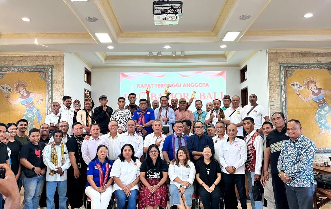 Rapat Tertinggi Anggota (RTA) IKB Flobamora NTT di Bali Tahun 2026 yang digelar di Aula Keuskupan Denpasar, Minggu (12/7). -IST