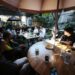 Pertemuan SJB menanggapi gugatan Togar Situmorang terhadap 4 media di Bali. -IST
