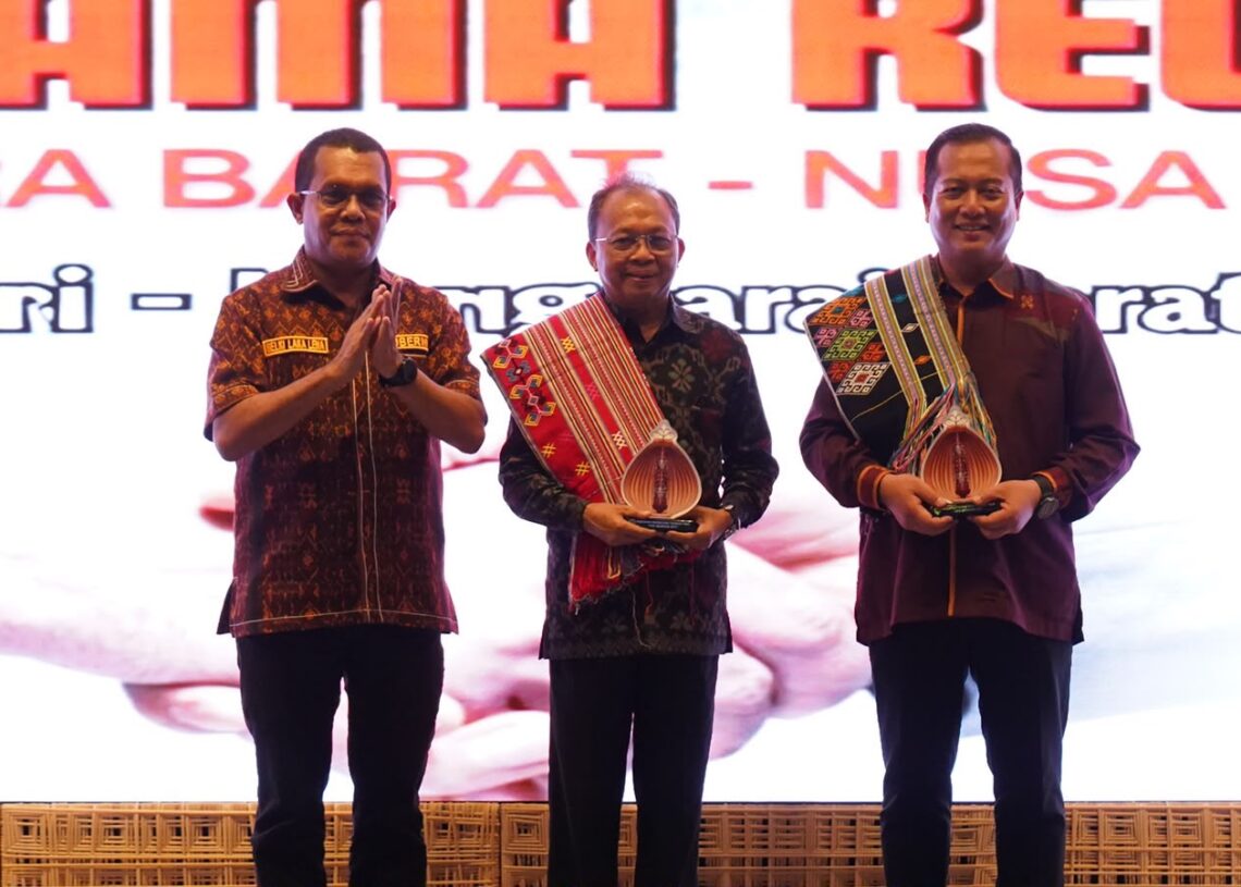 KIRI: Gubernur NTT, Gubernur Bali dan Gubernur NTB. -IST