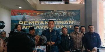 Menteri Koordinator Bidang Infrastruktur dan Pembangunan Kewilayahan (Menko Infra) Agus Harimurti Yudhoyono (AHY). -BALITOPIK.COM