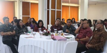 Suasana Rapat Koordinasi Kesehatan Daerah (Rakorkesda) Provinsi Bali yang digelar di UPTD Bapelkesmas Provinsi Bali, Selasa (21/7/2026). -IST