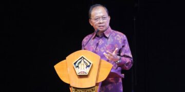 Gubenur Bali, Wayan Koster saat menutup Festival Seni Bali Jani (FSBJ) VIII Tahun 2026. -IST