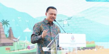 Sekretaris Daerah Provinsi Bali, Dewa Made Indra, saat menghadiri Gerakan Pengendalian Inflasi dan Pangan Sejahtera (GPIPS) Wilayah Bali–Nusa Tenggara 2026 di Daya Tarik Wisata (DTW) Subak Jatiluwih, Kabupaten Tabanan, Senin (27/7/2026). -IST