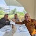 Wakil Ketua DPR Sufmi Dasco Ahmad mengunggah momen kebersamaannya dengan pengacara Hotman Paris Hutapea dan Ketua Umum Persatuan Wartawan Indonesia (PWI) Akhmad Munir. -IST