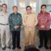 Bupati Badung I Wayan Adi Arnawa mendampingi Gubernur Bali Wayan Koster melakukan audiensi dengan Gubernur DKI Jakarta Pramono Anung di Balai Kota DKI Jakarta, Selasa (4/8/2026).