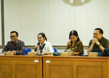 Tim Penggerak Pemberdayaan dan Kesejahteraan Keluarga (TP PKK) Kabupaten Badung saat lakukan kunjungan ke Jogja. -IST