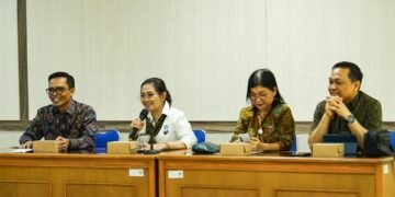 Tim Penggerak Pemberdayaan dan Kesejahteraan Keluarga (TP PKK) Kabupaten Badung saat lakukan kunjungan ke Jogja. -IST