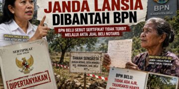 Ilustrasi sengkata lahan antara Wakil Ketua DPRD Belu Januaria Awalde Berek dan seorang janda lansia Anastasia Lotu.