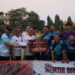 Tim Dinas Pendidikan, Kepemudaan, dan Olahraga (Disdikpora) Provinsi Bali saat merayakan juara. -IST