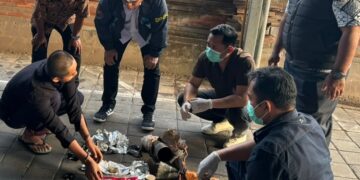 Badan Narkotika Nasional Provinsi (BNNP) Bali mengungkap kasus peredaran narkotika di Jalan Taman Pancing. -IST