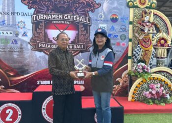 Wayan Koster saat hadiri penutupan Gateball Piala Gubernur Bali 2026. -IST