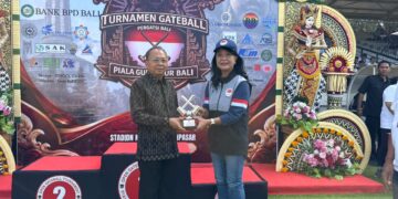 Wayan Koster saat hadiri penutupan Gateball Piala Gubernur Bali 2026. -IST