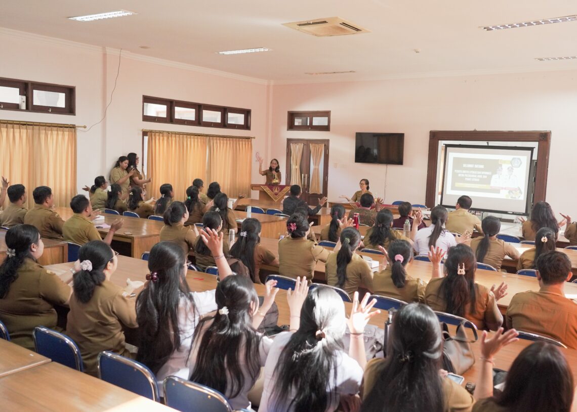 Suasana Bimbingan Teknis (Bimtek) Literasi Informasi bagi pustakawan, guru, dan pegiat literasi Kabupaten Badung, Senin (10/8/2026). -IST