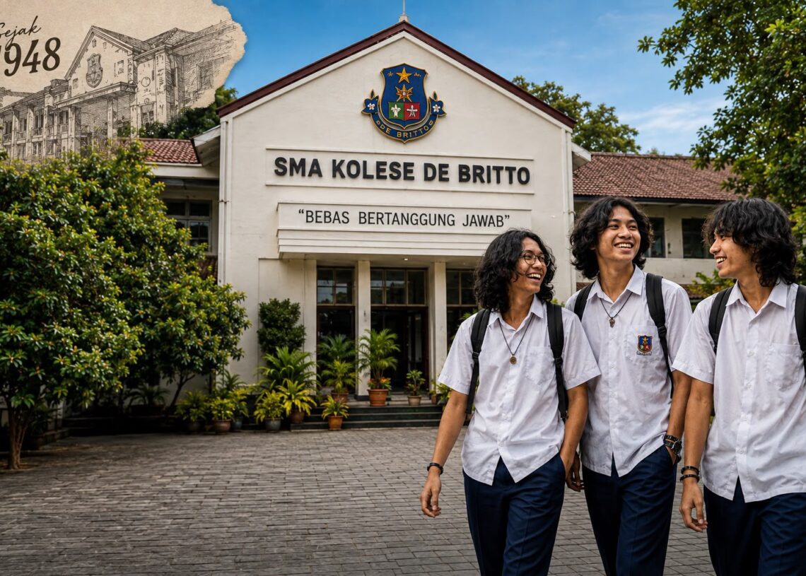 Ilustrasi siswa SMK Kolese De Brito