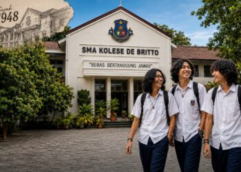 Ilustrasi siswa SMK Kolese De Brito