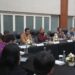 Gubernur Bali Wayan Koster saat Rapat Koordinasi (Rakor) Peningkatan Kualitas Pelayanan Bandara Internasional I Gusti Ngurah Rai yang digelar Sabtu (15/8/2026). -IST