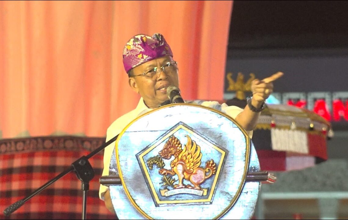 Gubernur Bali Wayan Koster. -IST