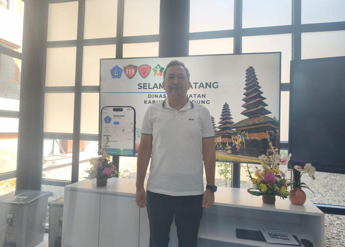 Kepala Dinkes Badung, Dr. dr. Bagus Padma Puspita, Sp.PD., MARS., FINASIM. -IST