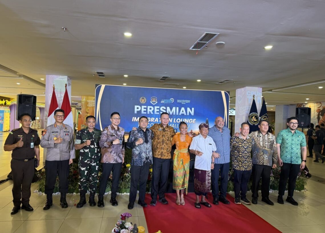 Momen Peluncuran Immigration Lounge Discovery Mall Bali, Kamis (27/8/2026). -IST