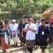 Wakil Gubernur Bali I Nyoman Giri Prasta saat menghadiri upacara Pitra Yadnya atau Ngaben Kinembulan Sawa Prakerti. -IST