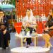 Ketua Dewan Kerajinan Nasional Daerah (Dekranasda) Provinsi Bali Ny. Putri Koster (kiri) saat menjadi narasumber dalam talkshow inspiratif bertajuk "Perempuan Bali Berdaya: Merajut Budaya dalam Membangun Bangsa" yang digelar di Atrium Icon Mall Sanur, Denpasar, Kamis (6/8/2026). -IST